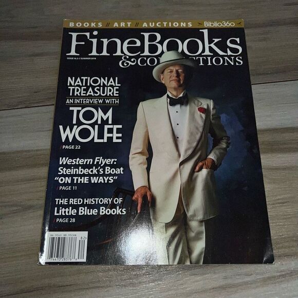 Fine Books &Collections Magazine Summer 2018 No 16.3 Tom Wolfe National Treasure - Picture 1 of 6